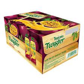 Thùng 24 chai nước trái cây Twister chanh dây 350ml