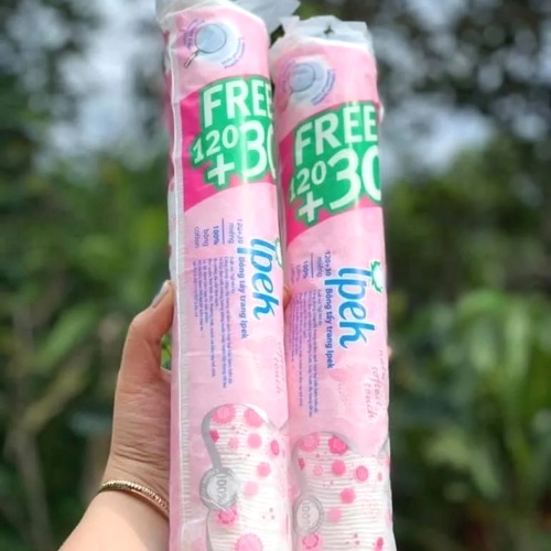 Bông tẩy trang cotton pads chính hãng Ipek, 150 miếng. | BigBuy360 - bigbuy360.vn