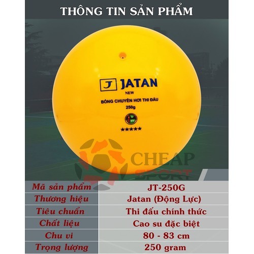 bóng chuyền hơi Động Lực ( JATAN ) loại 250 gram và 200gram