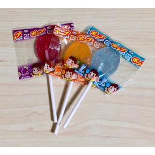 Kẹo mút trái cây Fujiya Peko (21 cây)