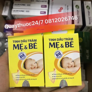 Tinh dầu tràm mẹ và bé