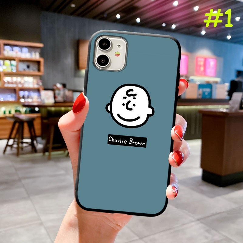 Ốp Điện Thoại Mềm Mặt Nhám Hình Snoopy Cho Realme C35 C25 C25S C21 C21Y C20 C17 C15 C12 C11 C3 C2 C1 2020 2021