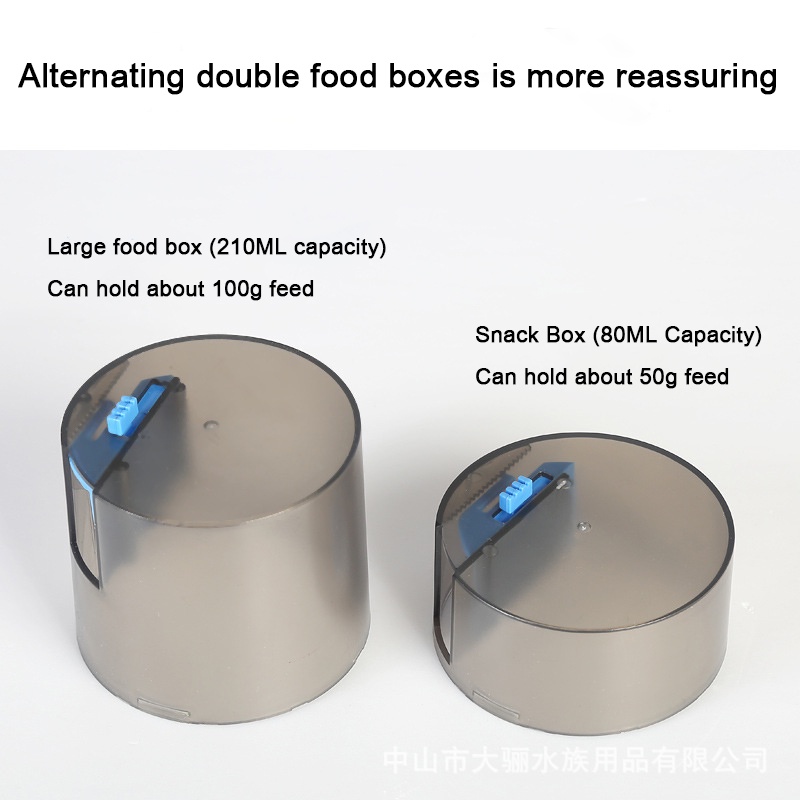 Thiết Bị Cho Cá Ăn Tự Động Hẹn Giờ