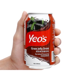 24 lon nước giải khát Yeo's 300ml (sương sáo/ bí đao/ vải/ hoa cúc