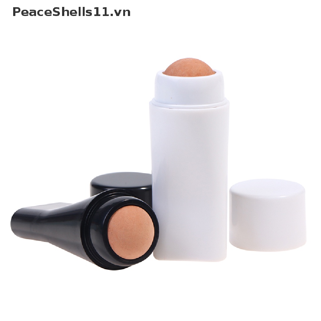 【PeaceShells】 Face Oil Absorbing Roller Volcanic Stone Blemish Remover Rolling Stick Ball VN