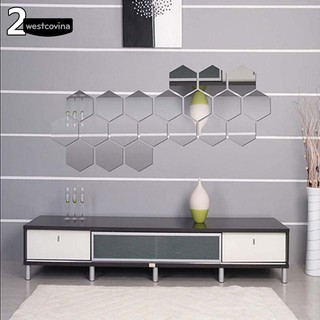 Miếng dán tường hình lục giác