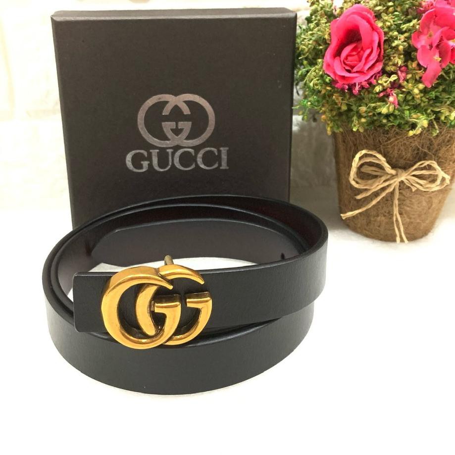 Dây Nịt Gucci + Hộp Đựng Thời Trang Cho Nữ