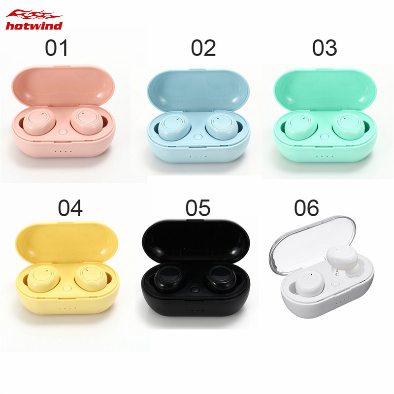 Tai Nghe Nhét Tai Hw Kết Nối Bluetooth 5.0 Không Dây