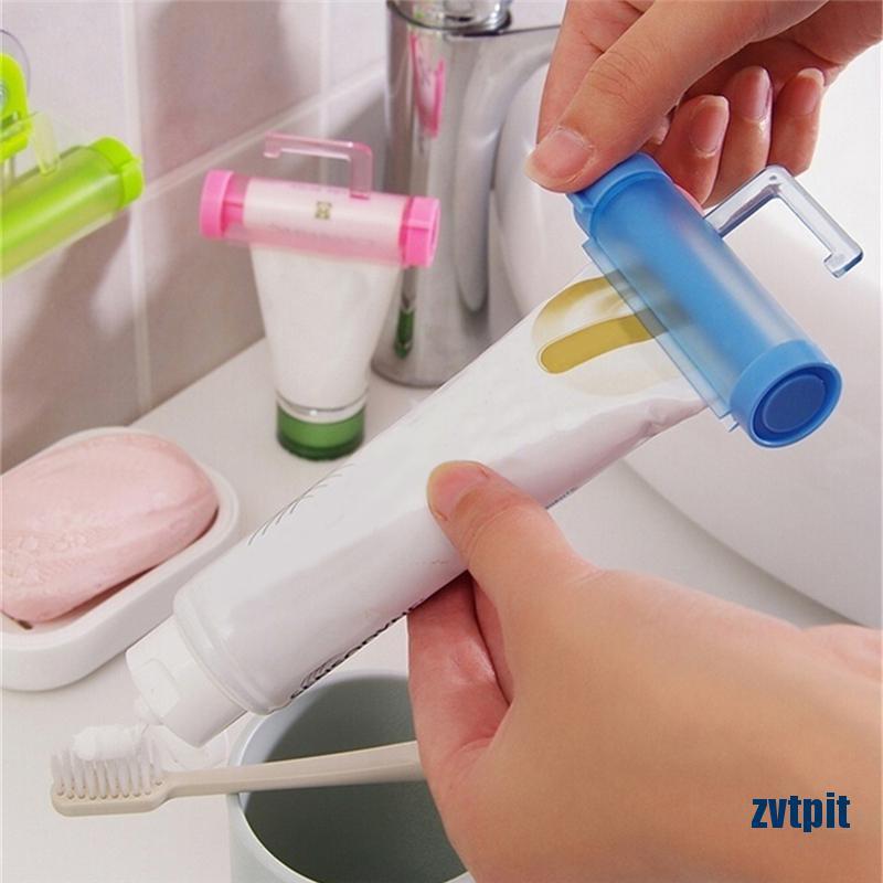Dụng cụ ép tuýp kem đánh răng bằng nhựa nhiều màu tuỳ chọn