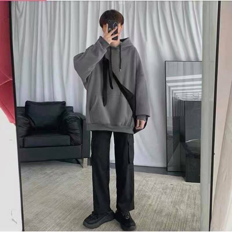 Áo Hoodie oversize trơn Basic, JACKLANE , Áo nam nữ  Unisex Jack Lane dài tay chất vài dày ấm  phong cách Hàn Quốc