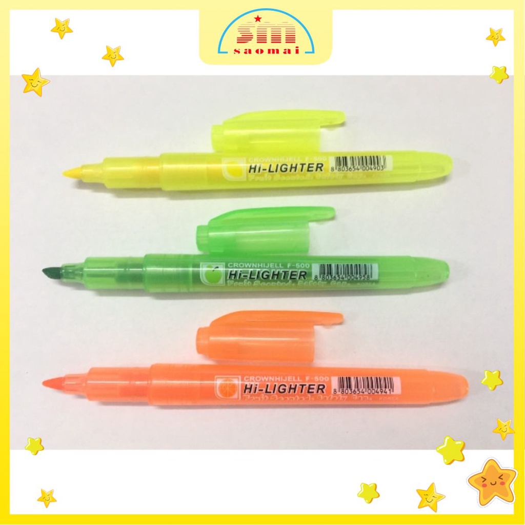 Dạ quang Crown F500 đủ màu
