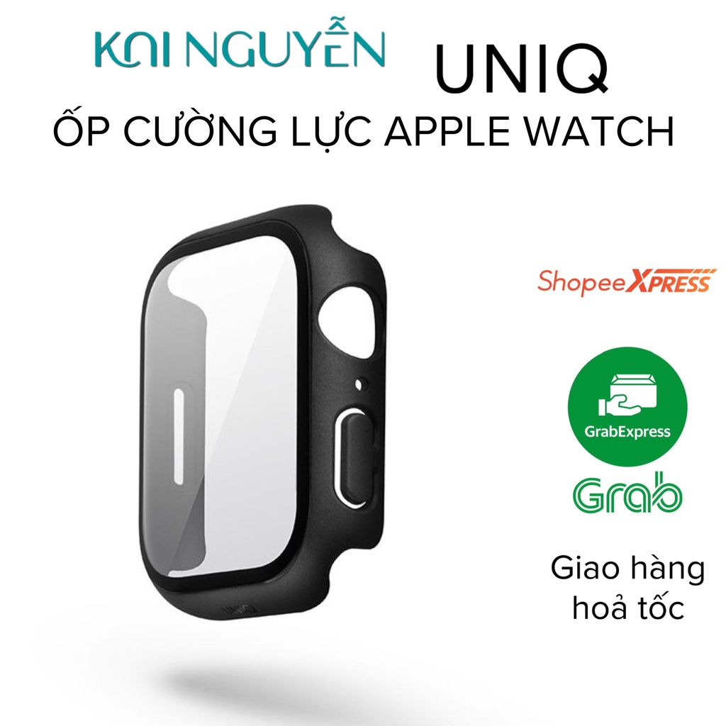 Ốp Cường Lực UNIQ Curved Glass Legion Dành Cho AppleWatch S4-7-SE - Hãng chính hãng