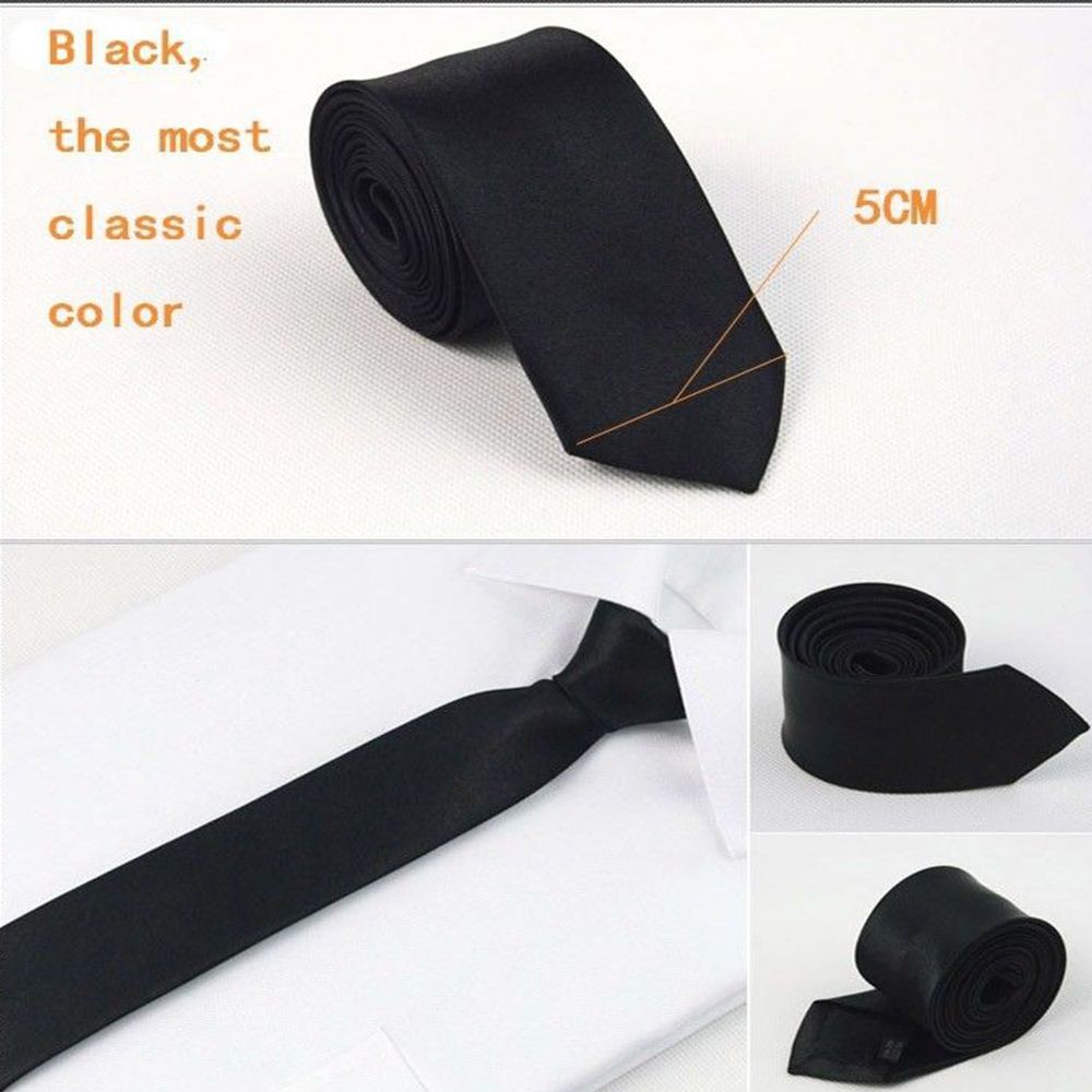 Cà Vạt Nơ Màu Trơn Kiểu Dáng Thanh Lịch Cho Nam