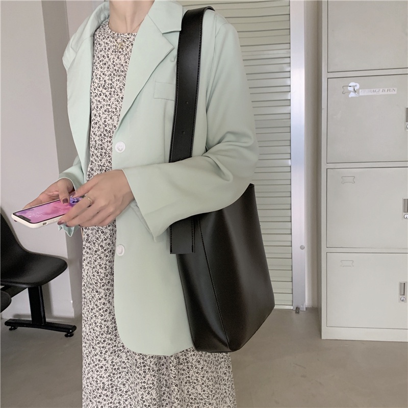 Túi Đeo Vai Cỡ Lớn Thiết Kế Đơn Giản Thời Trang Cho Nữ