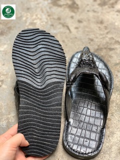 Dép Đầu Cá Sấu Màu Đen size 41-42-40-39