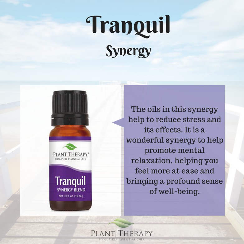 Plant Therapy - tinh dầu giúp thư thái Tranquil Synergy Blend - 100% thiên nhiên nguyên chất pure natural essential oil