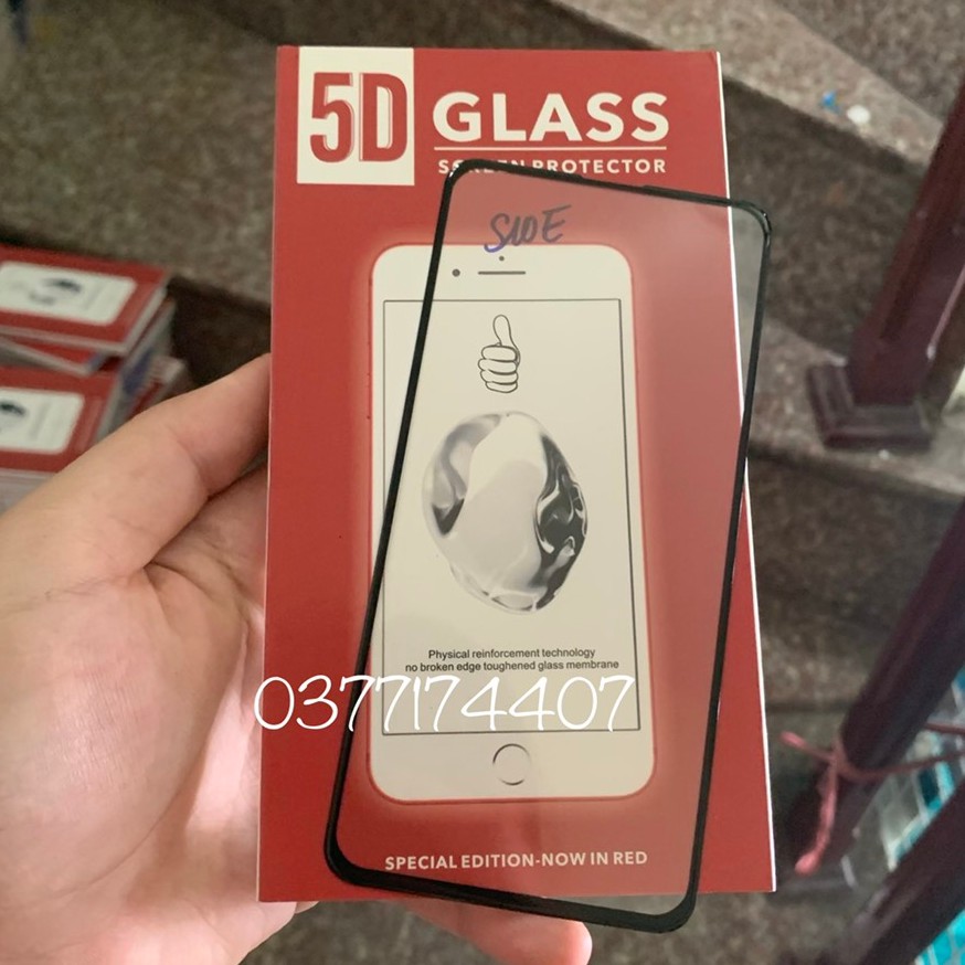 Kính cường lực 5D Xịn cho Galaxy S10/ S10 Plus/ S10E/ S10 5G Full màn hình siêu cứng viền vát 2,5D