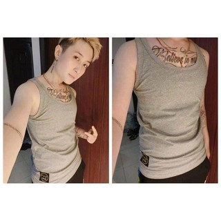 Áo nịt ngực Tank Top 3 lỗ dài LINJAY cho SB,Tomboy,Lesbian,LGBT, 3 màu đen, xám, trắng co giãn và thấm hút mồ hôi