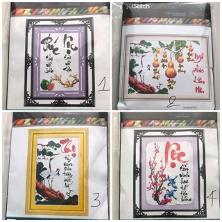 Tranh thêu chữ thập giảm giá