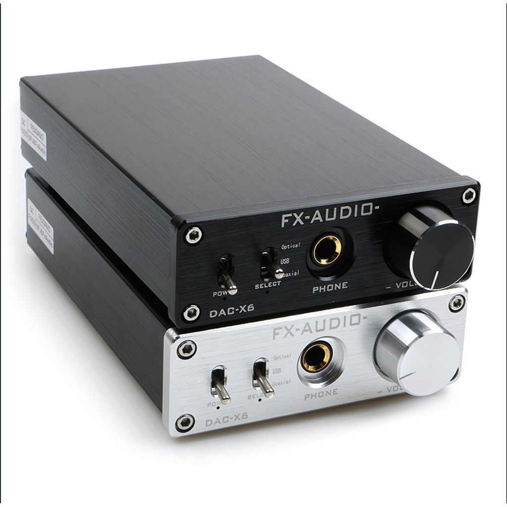 Bộ Giải Mã Âm - Khuếch Đại Tai Nghe Thanh FX Audio DAC X6 (Likenew)