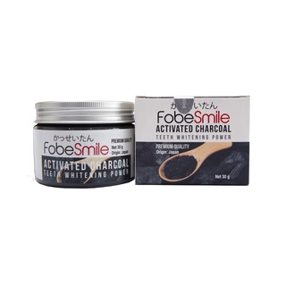Bột Trắng Răng Than Hoạt Tính Nhật Bản Fobe Smile
