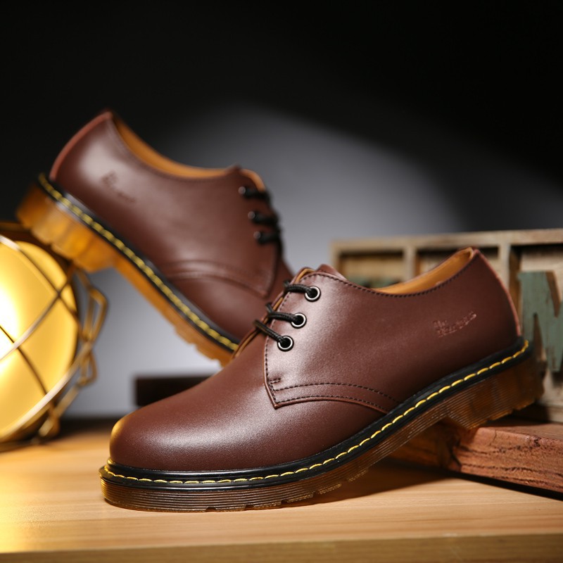 Mới Giày Bốt Da Dr.martens 1461 Cho Nam Và Nữ