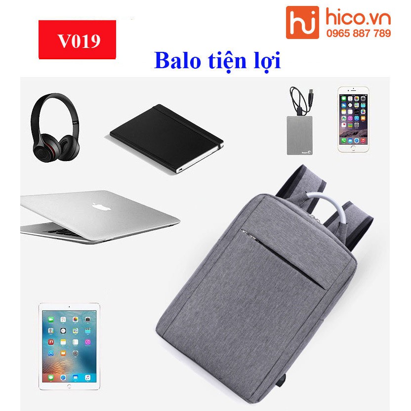 BALO VẢI NAM NỮ V019 - TRẺ TRUNG - NĂNG ĐỘNG - CÓ CỔNG USB