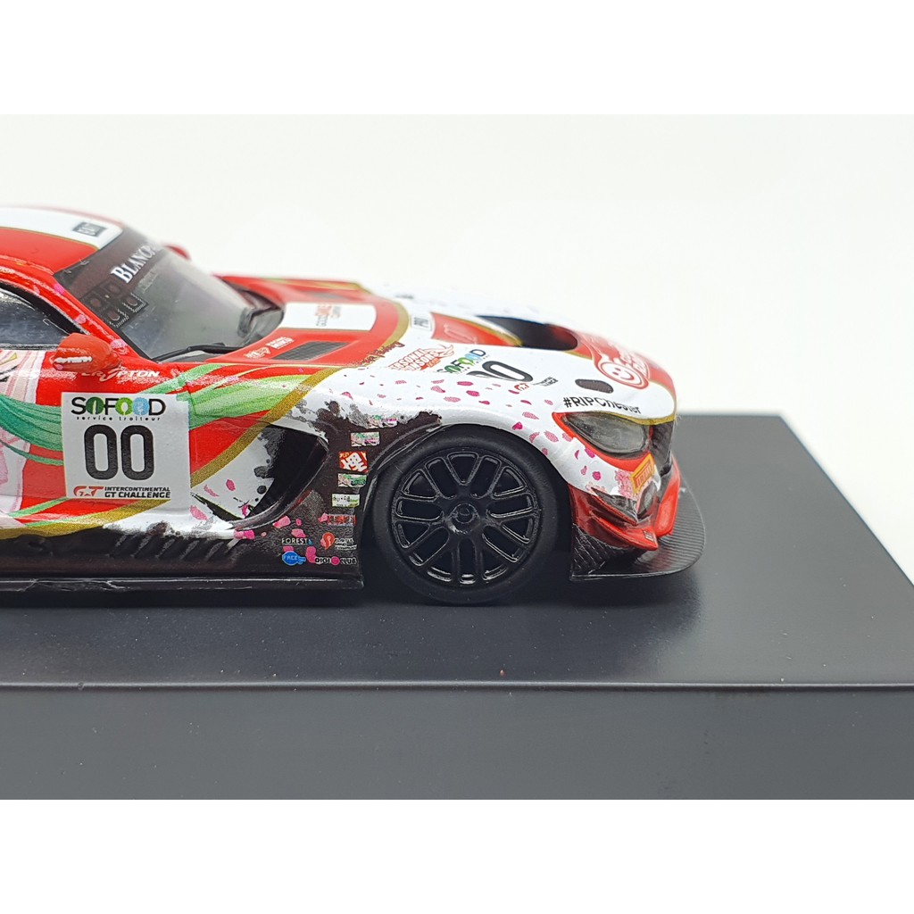 Xe Mô Hình Hatsune Miku AMG 2017 SPA24H 1:64 Good Smile ( Đỏ )