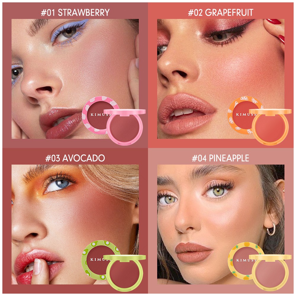 Son Môi Kiêm Má Hồng KIMUSE Dạng Kem Hương Trái Cây Ngọt Ngào 4g | BigBuy360 - bigbuy360.vn