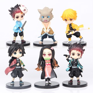 Mô hình Kimetsu No Yaiba Thanh gươm diệt quỷ - Mô hình Nezuko Tanjiro Rengoku KY035