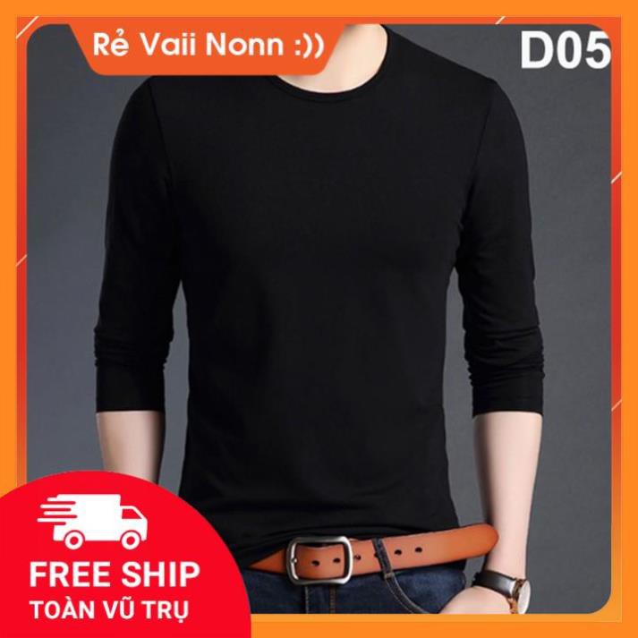❤️FREESHIP❤️ Áo thu đông nam dài tay cổ tròn dáng body thời trang | BigBuy360 - bigbuy360.vn
