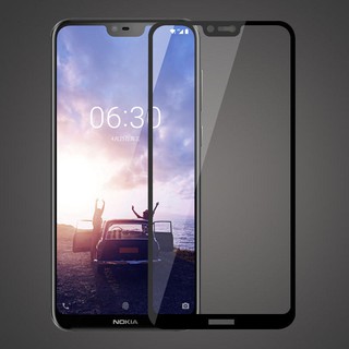 [Giá Rẻ Nhất] Nokia 6.1 Plus- Kính Cường Lực 9D Full Màn Hình Đen
