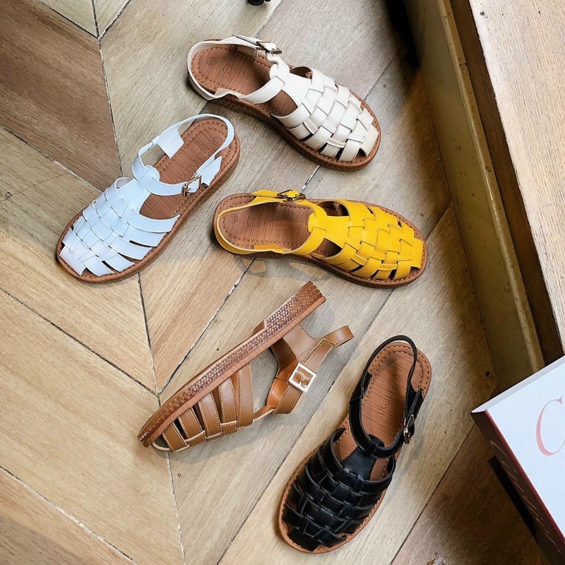 Giày sandal rọ TIGISH da thật