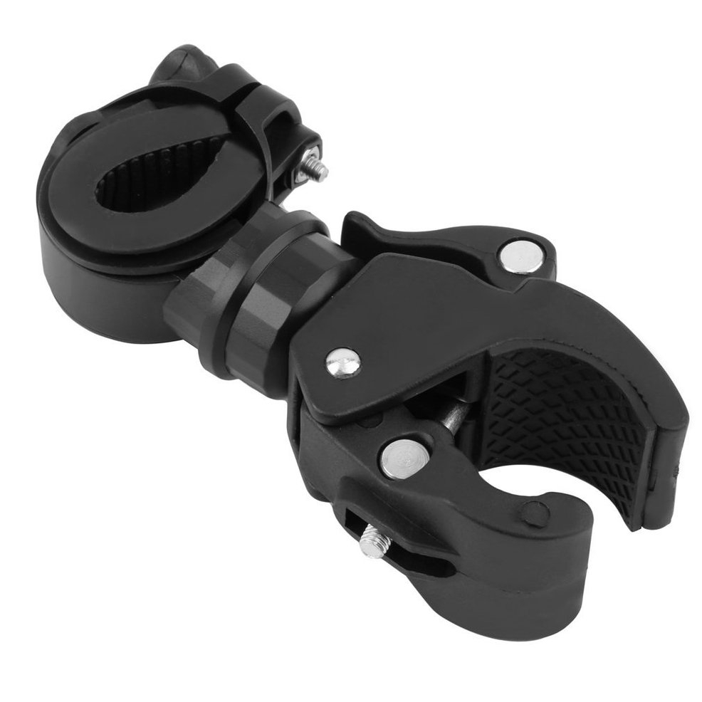 Kẹp đỡ đèn pin xe đạp xoay được 360 độ