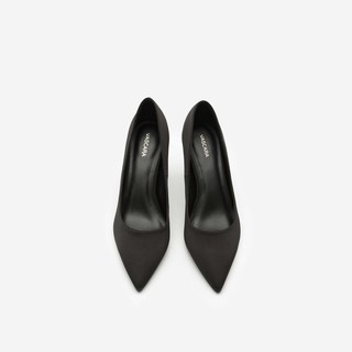 Hàng Mới Về Vascara Giày Cao Gót Nhọn Bít Mũi - BMN 0312 - Màu Đen - Vascara