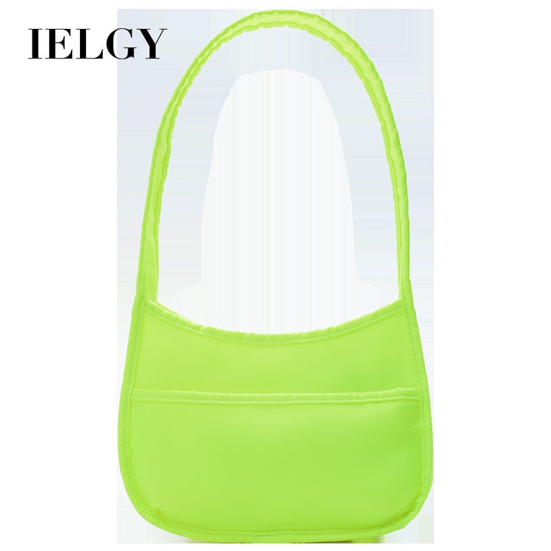 Túi đeo vai/xách tay IELGY màu kẹo phong cách phương Tây mới dành cho nữ