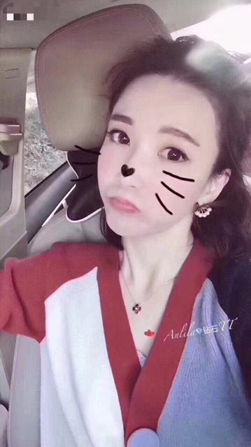 Mới Vòng cổ Bạc Mặt Cỏ Ba Lá Đính Kim Cương Giả