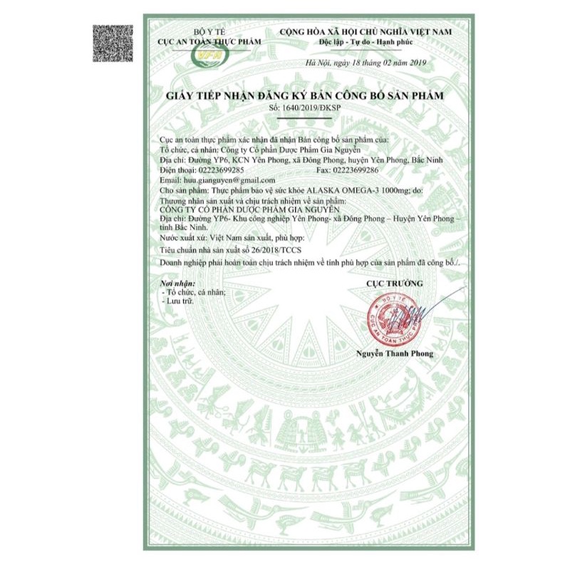 🔱   Alaska Omega 3 tăng cường thị lực - Lọ 100 viên