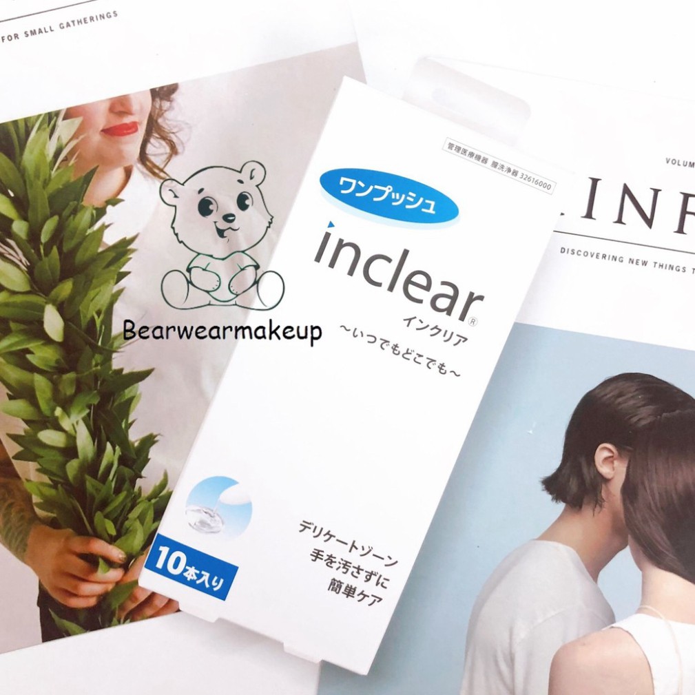 DUNG DỊCH VỆ SINH INCLEAR NỘI ĐỊA NHẬT BẢN