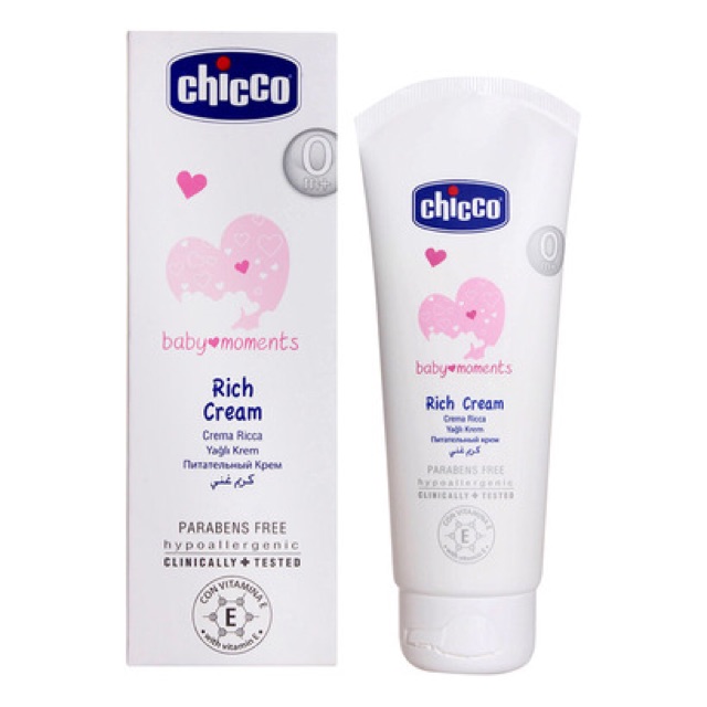 Sữa dưỡng thể chiết xuất Hạnh nhân cho bé 0M+ Chicco