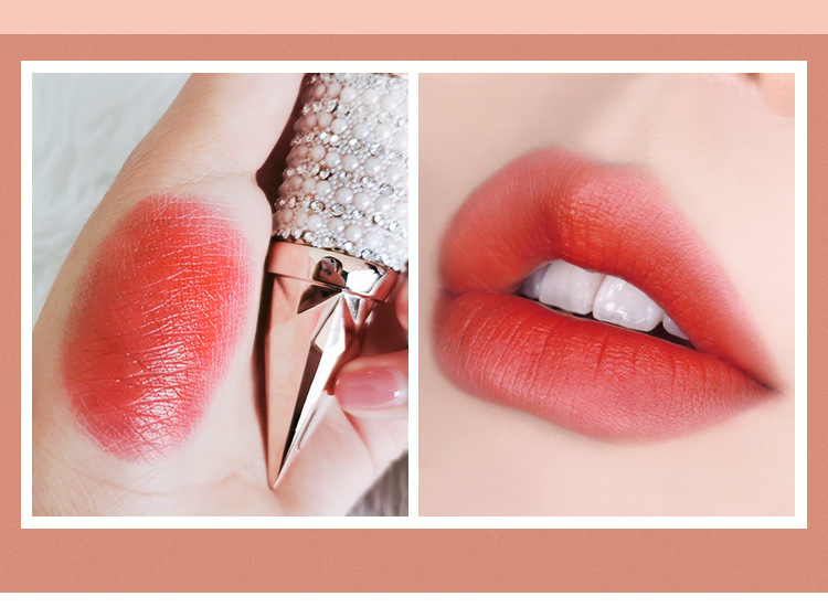 Queen's Scepter Lipstick, Three-color Matte Soft Mist Lipstick, Endless, Long Lasting Moisturizing Waterproof Lip Balm Cow Blood Color Lip Glaze | BigBuy360 - bigbuy360.vn