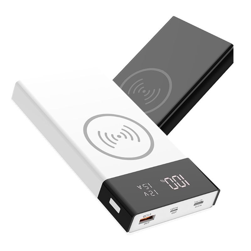 Bộ Sạc Dự Phòng Không Dây Wili 6x 18650 Qc3.0 Usb Type C Pd