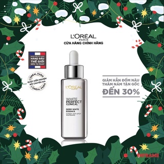 Tinh Chất L'Oreal Dưỡng Da Sáng Mịn, Giảm Thâm Nám 30ml White Perfect Clinical Derm White Essence