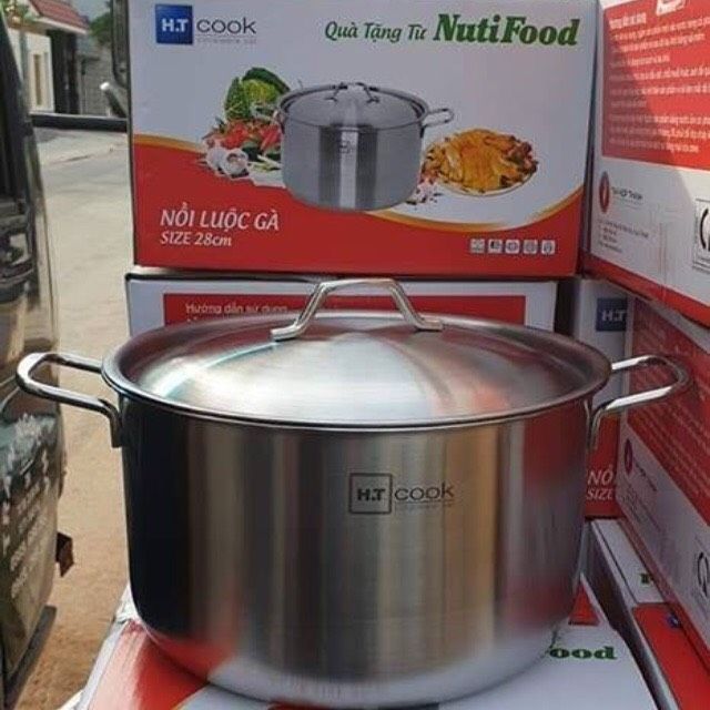 Nồi luộc gà cao cấp 28cm - hàng quà tặng