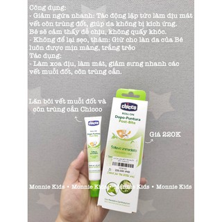 LĂN BÔI TRỊ MUỖI ĐỐT CHICCO