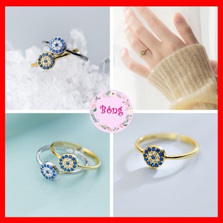 [N07] Nhẫn bạc 925 Hình Mắt Quỷ cá tính