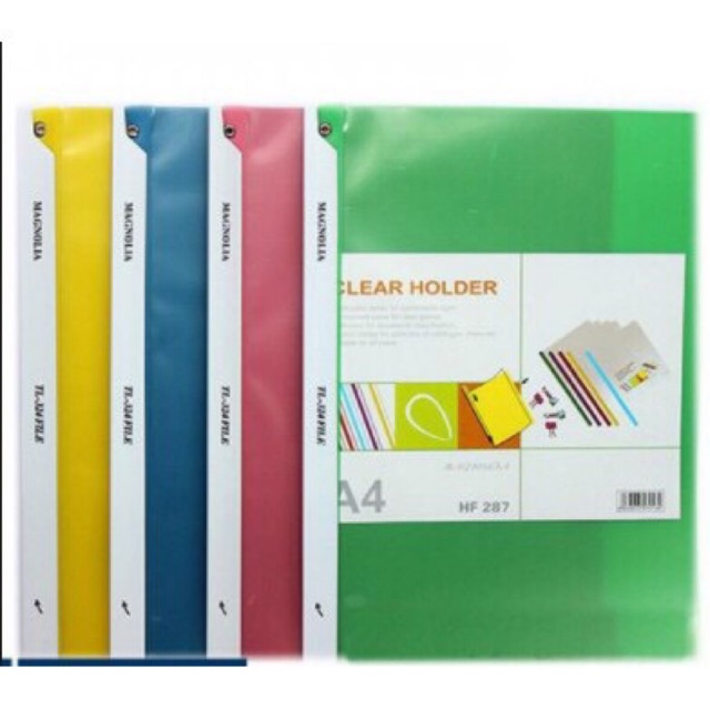 Kẹp File hồ sơ rút xoay chiều Magnolia TL-324 kẹp tài liệu A4 rút gáy chốt góc dày đẹp ANKICO
