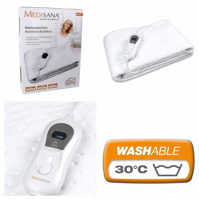 ĐỆM ĐIỆN MEDISANA HU665