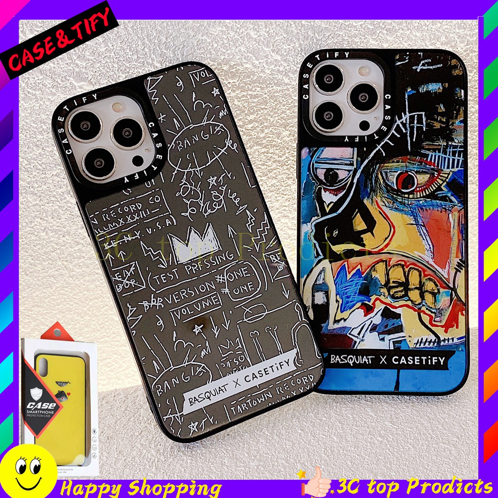 【Mirror CASETIFY】Ốp lưng iPhone 13 Pro max Ốp iPhone 12 Pro max Ốp iPhone 11 Pro max Ốp iPhone X Xs Max Ốp iPhone XR iPhone 6 6S plus 7 plus 8 Plus iPhone 12mini 13mini iPhone 11pro 12pro 13pro iPhone 11 Promax 12promax 13promax tpu Mirror graffiti