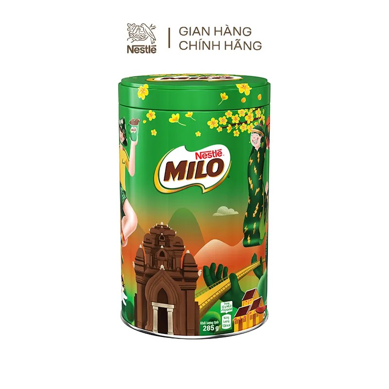 [PHIÊN BẢN GIỚI HẠN] Milo bột hộp thiếc (285g)